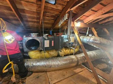 Air conditioner replacement in Moorpark, California.